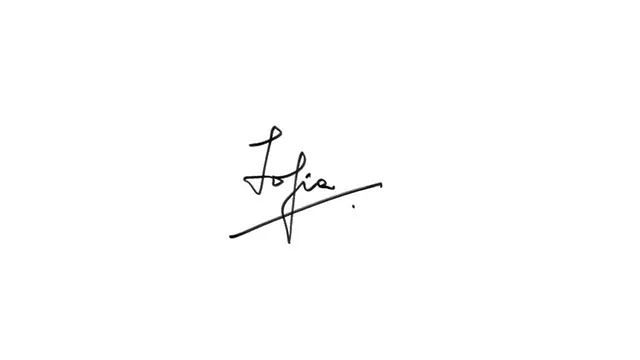 Firma Reina Sofía