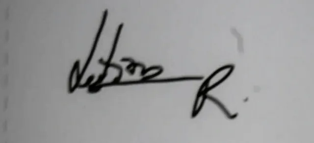 Firma Reina Letizia